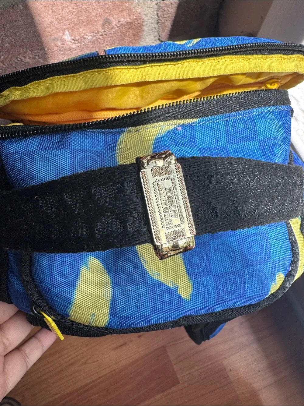 Sprayground Minion Banana Mayhem DLXR Backpack